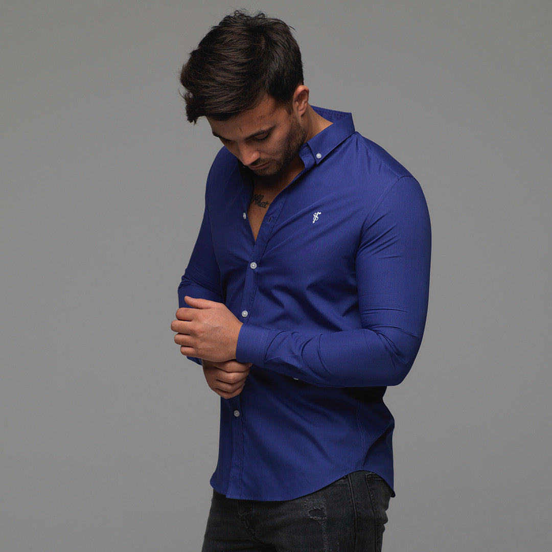 Classic Indigo Blue Long Sleeve - FS240