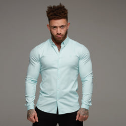 Father Sons Super Slim Stretch Classic Oxford Mint - FS310