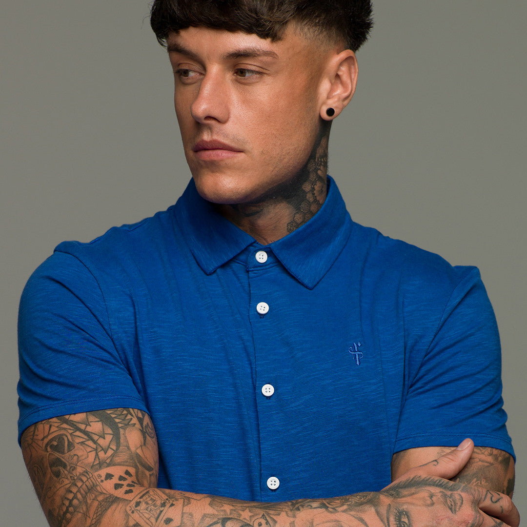 Royal Blue Jersey Short Sleeve - FSH013 (LAST CHANCE)