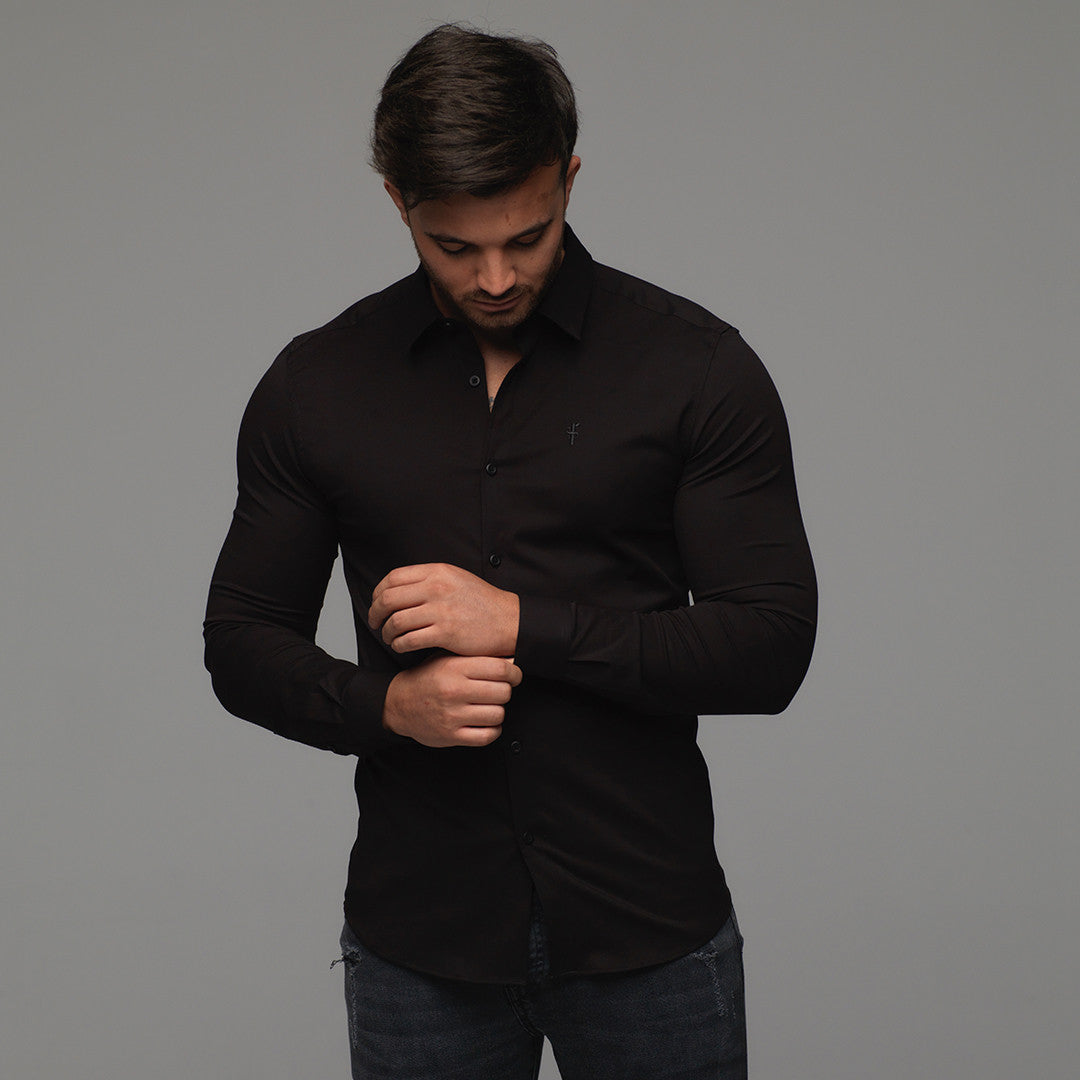 Super Slim Luxe Ultra Stretch Classic Black -  FS214
