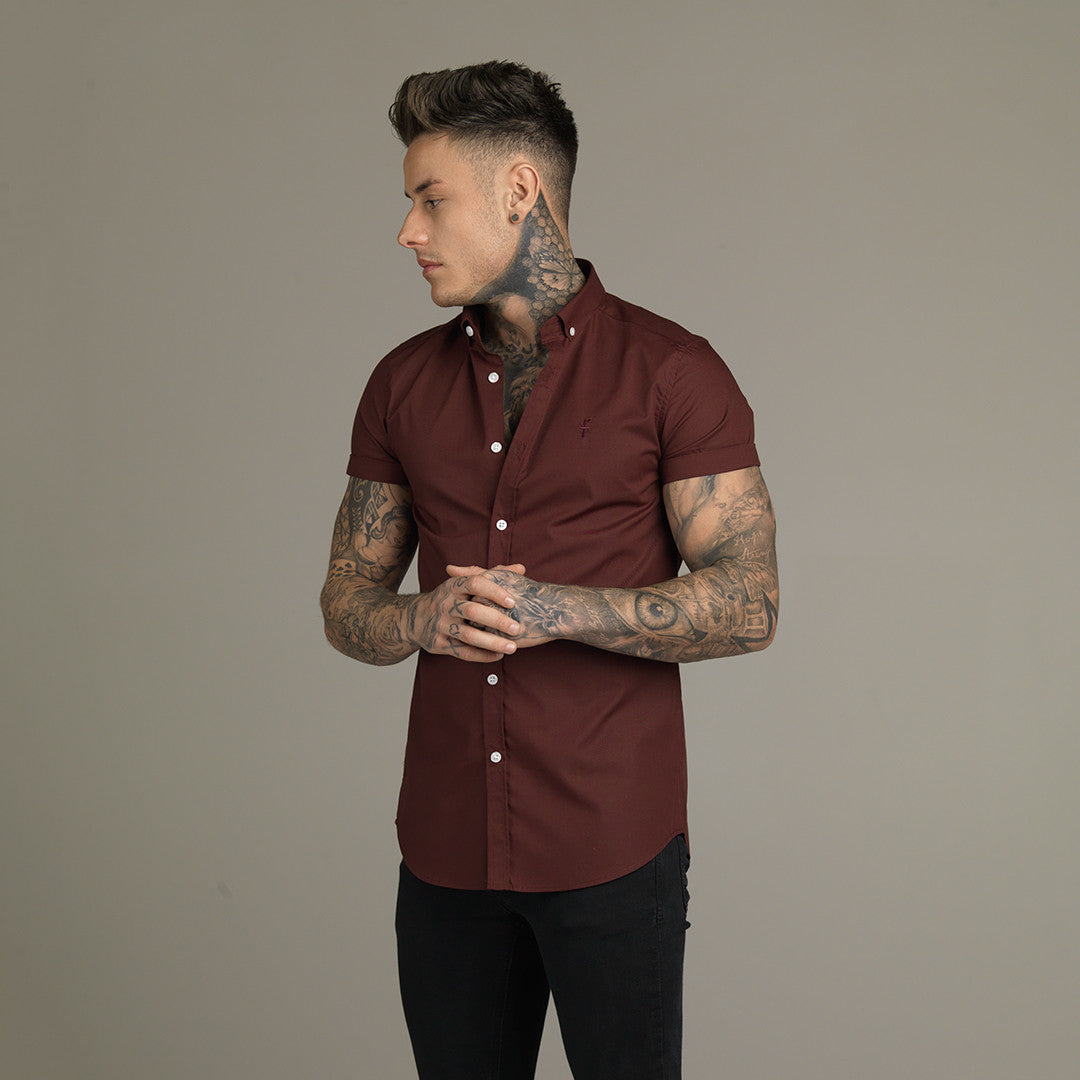 Classic Burgundy Short Sleeve - FS138 (LAST CHANCE)