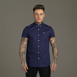 Father Sons Classic Navy Short Sleeve - FS034  (LAST CHANCE)