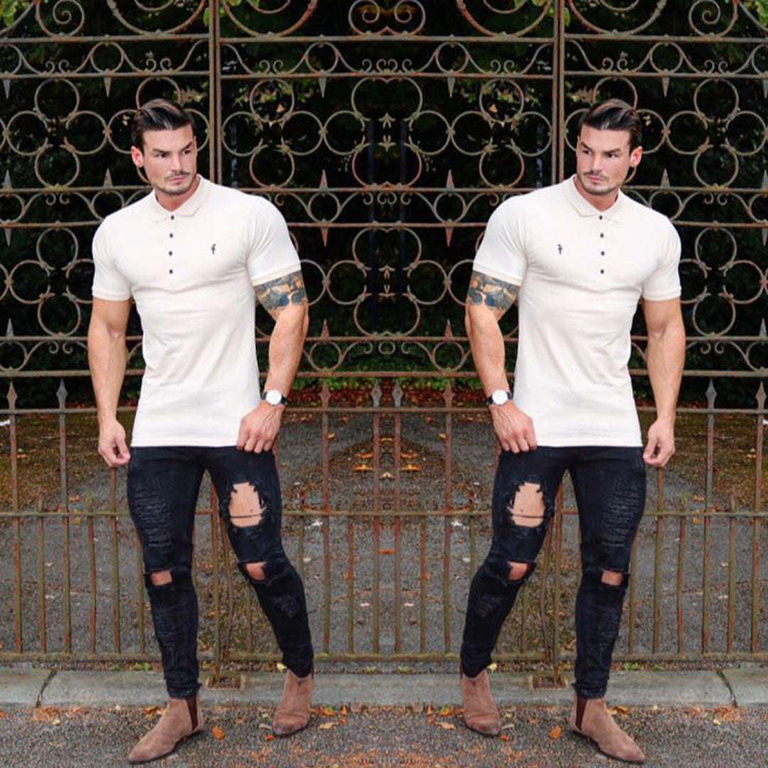 Classic Sand Polo Shirt - FSH046