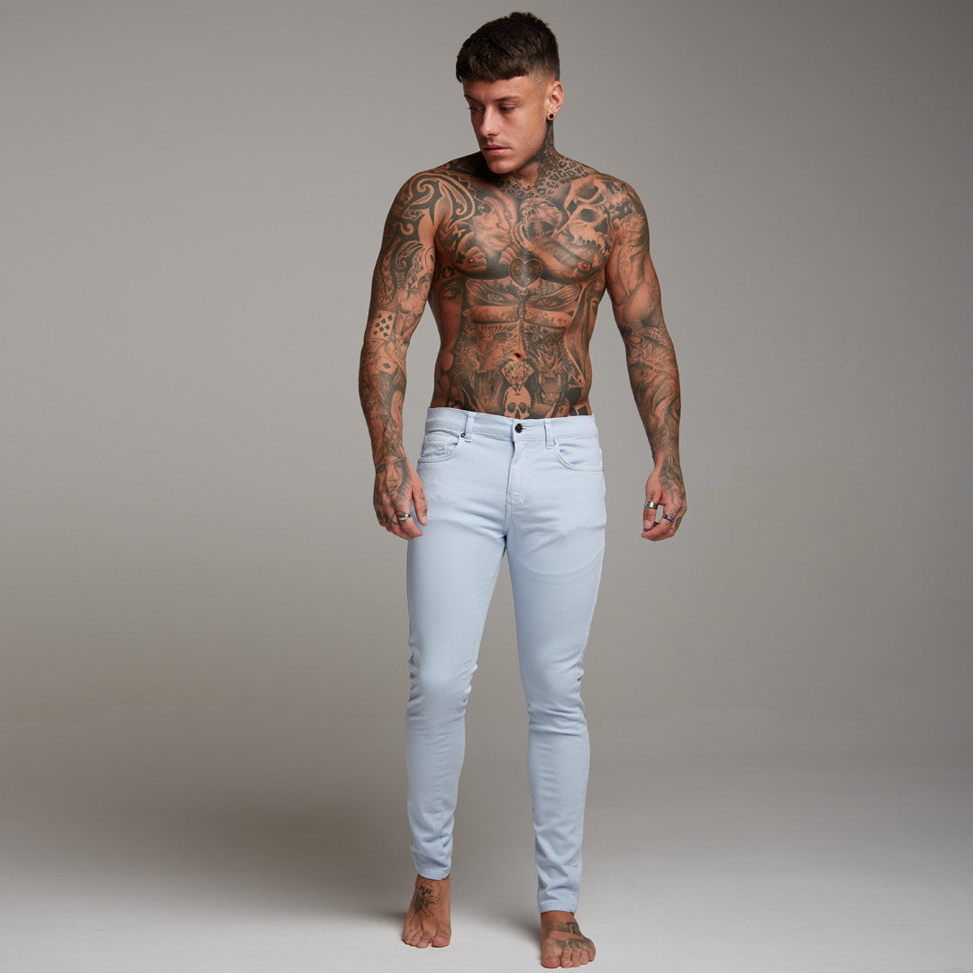 Slim Pale Blue Jeans - FSH135 (LAST CHANCE)