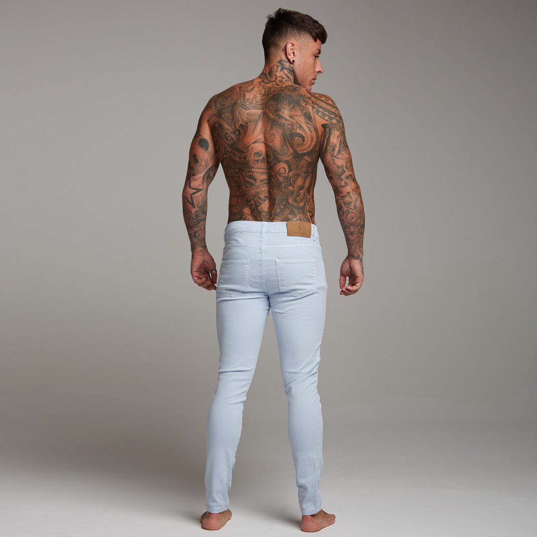 Slim Pale Blue Jeans - FSH135 (LAST CHANCE)