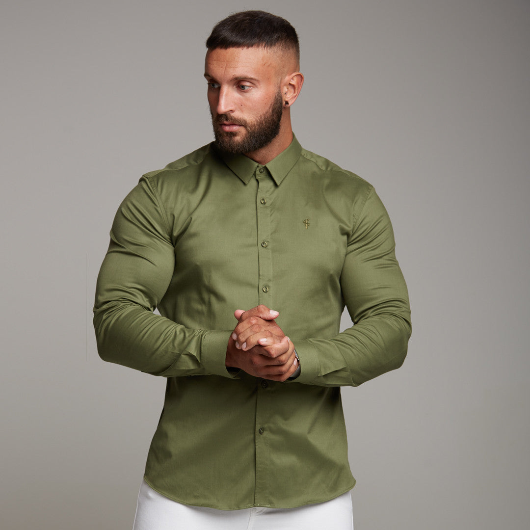 Super Slim Luxe Ultra Stretch Classic Khaki -  FS337