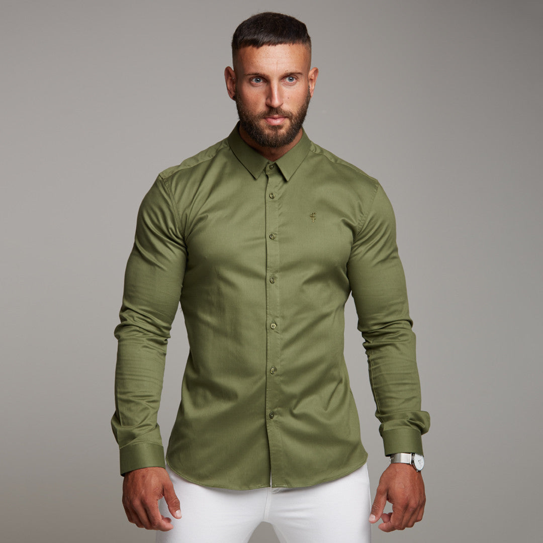Super Slim Luxe Ultra Stretch Classic Khaki -  FS337
