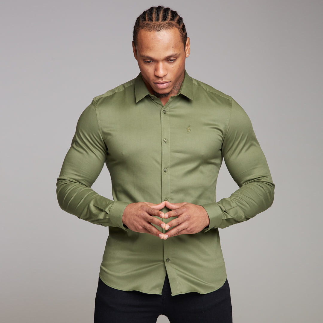 Super Slim Luxe Ultra Stretch Classic Khaki -  FS337