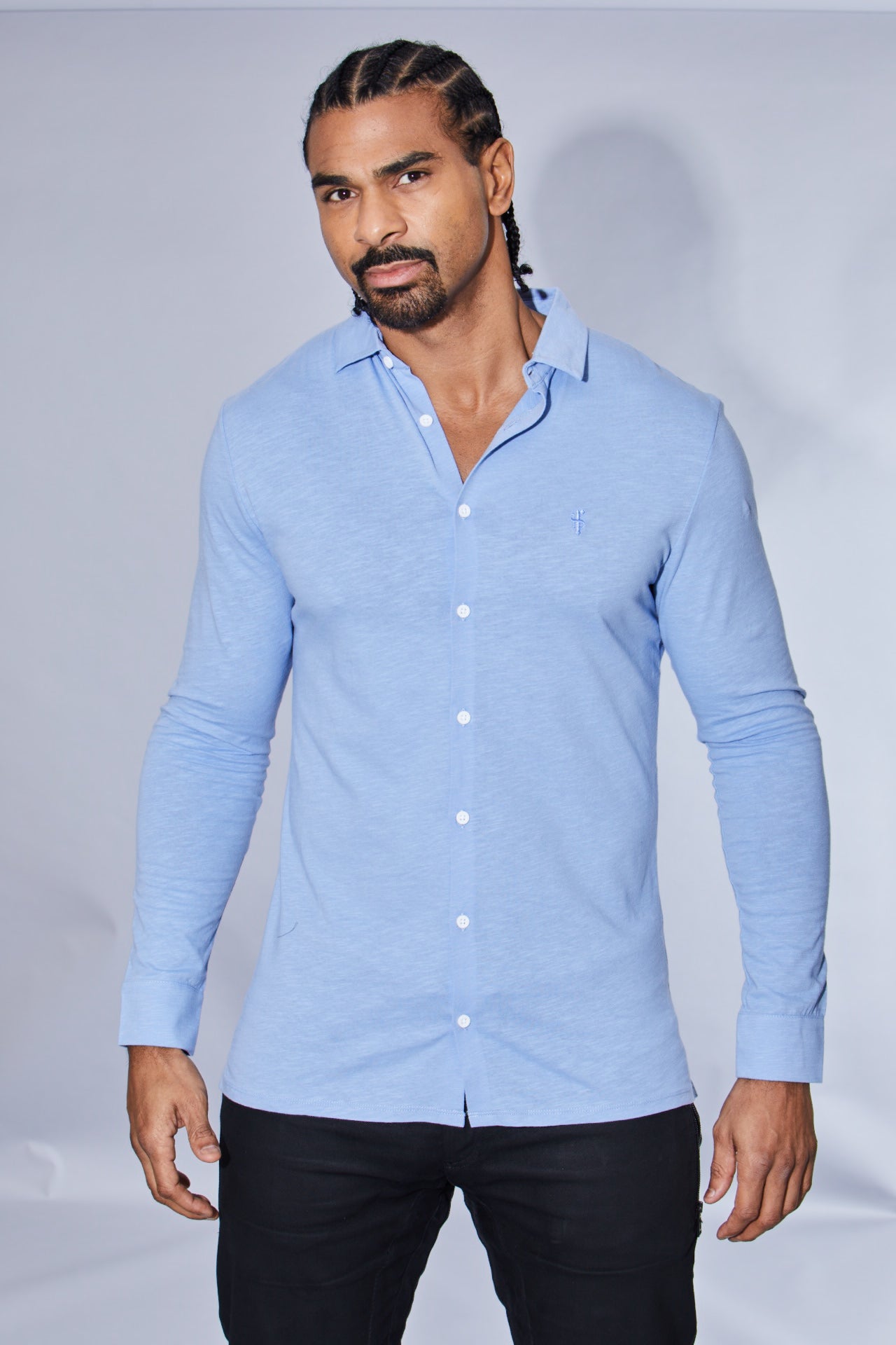 Super Slim Baby Blue Jersey - FSH04 (LAST CHANCE)