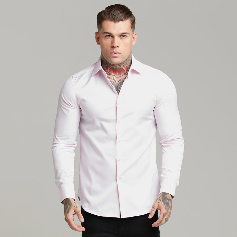 Father Sons Classic Pink Twill Cutaway Collar - FS600