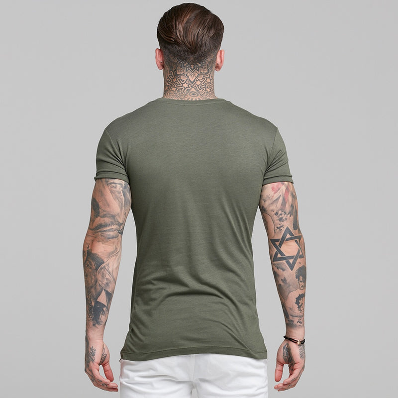 Father Sons Khaki Bamboo Crew - FSH223