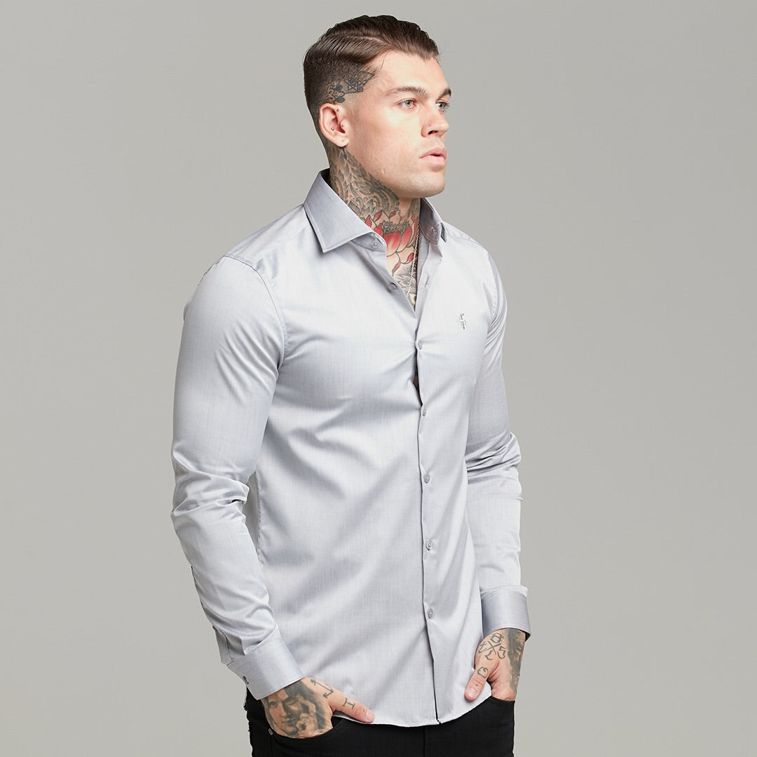Classic Grey Cutaway Collar - FS602