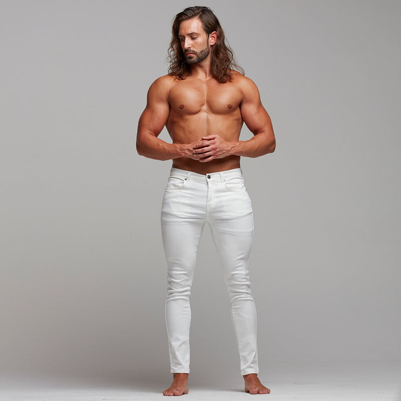 Father Sons Ultra Stretch White Jeans - FSH259