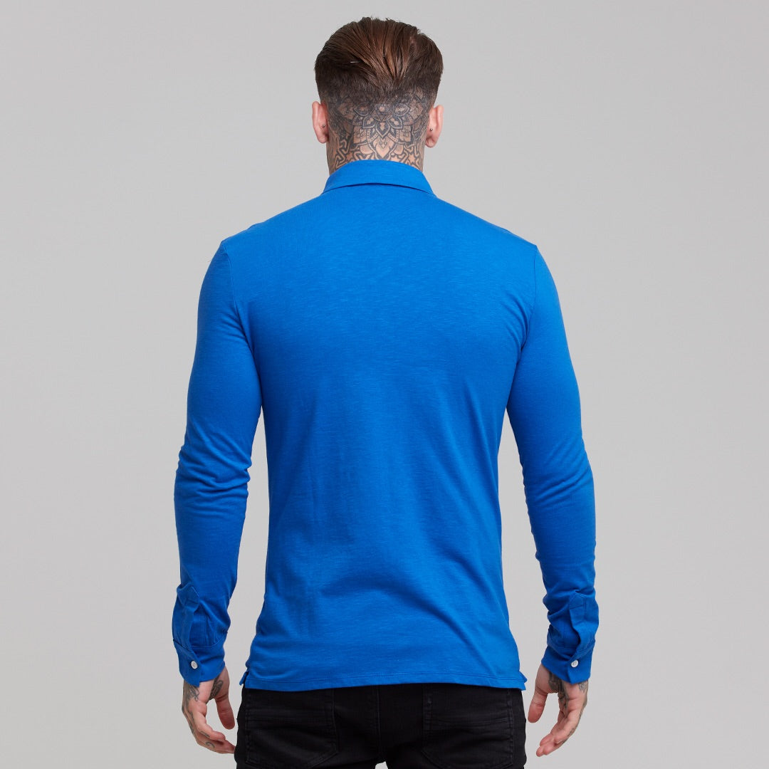 Super Slim Royal Blue Jersey - FSH02 (LAST CHANCE)