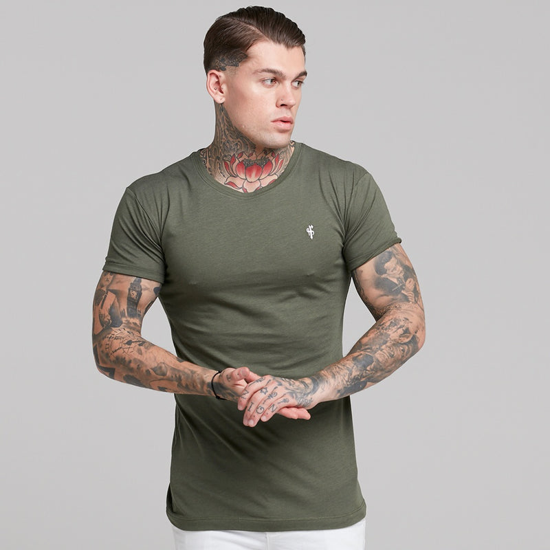 Father Sons Khaki Bamboo Crew - FSH223