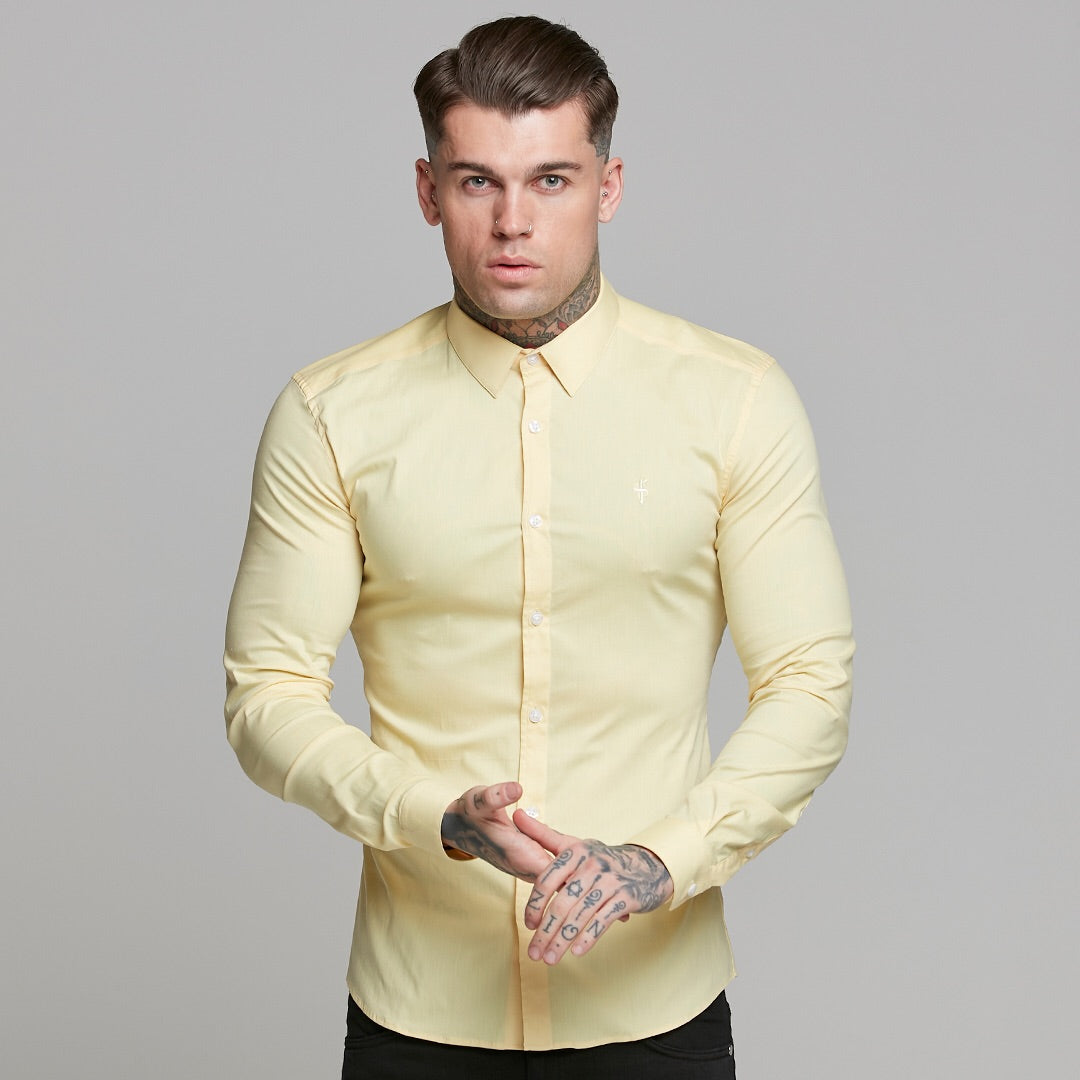 Super Slim Ultra Stretch Yellow Long Sleeve - FS475