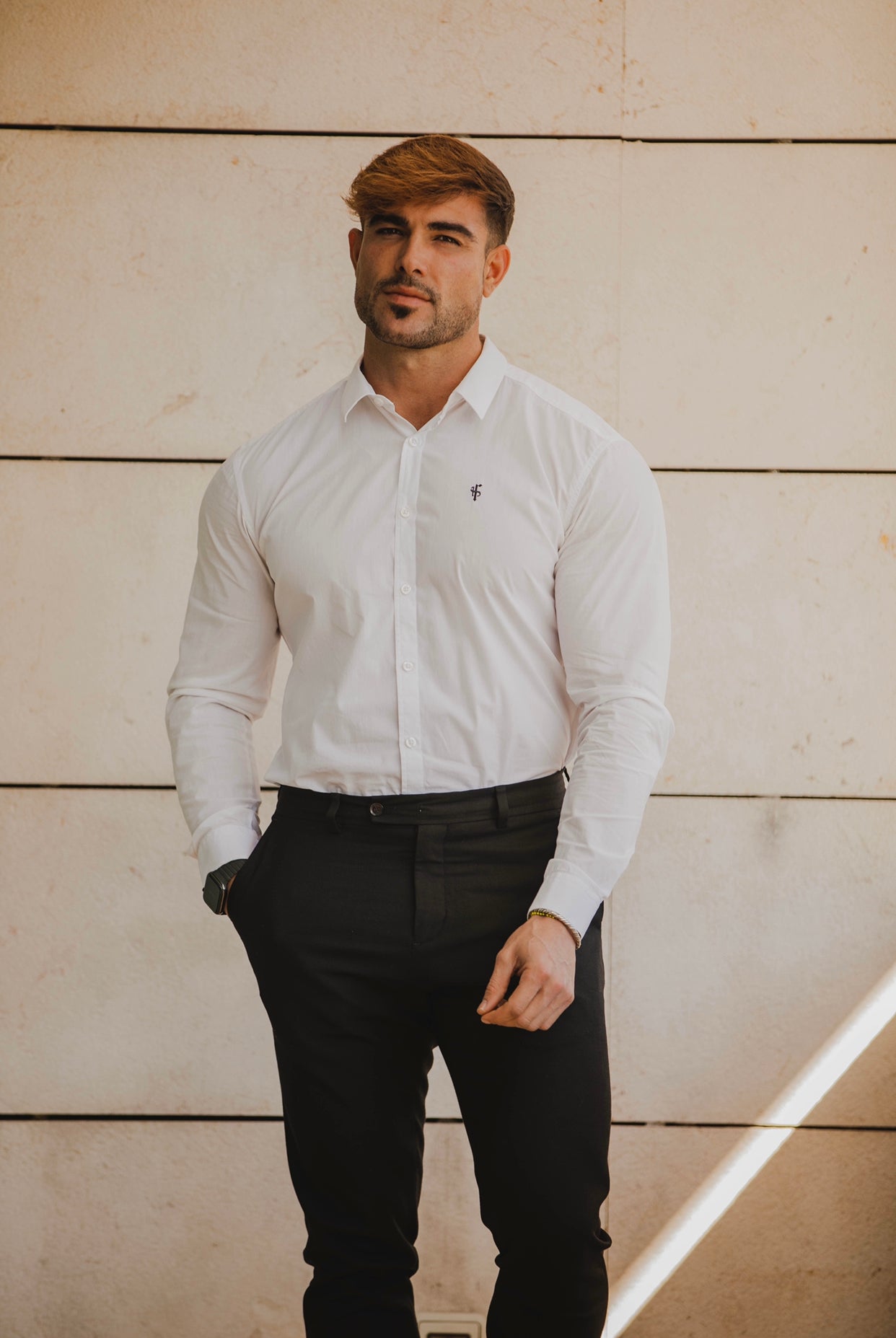 Relaxed Stretch Classic White - FSR099 RELAXED