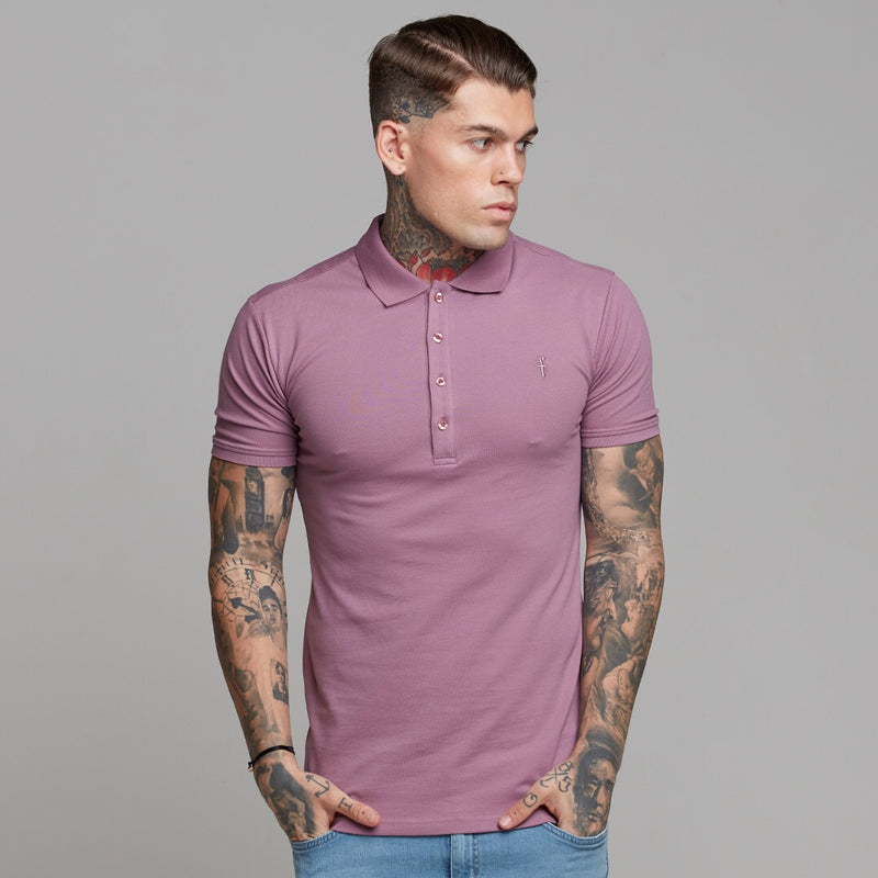 Father Sons Classic Lavender Polo Shirt - FSH270