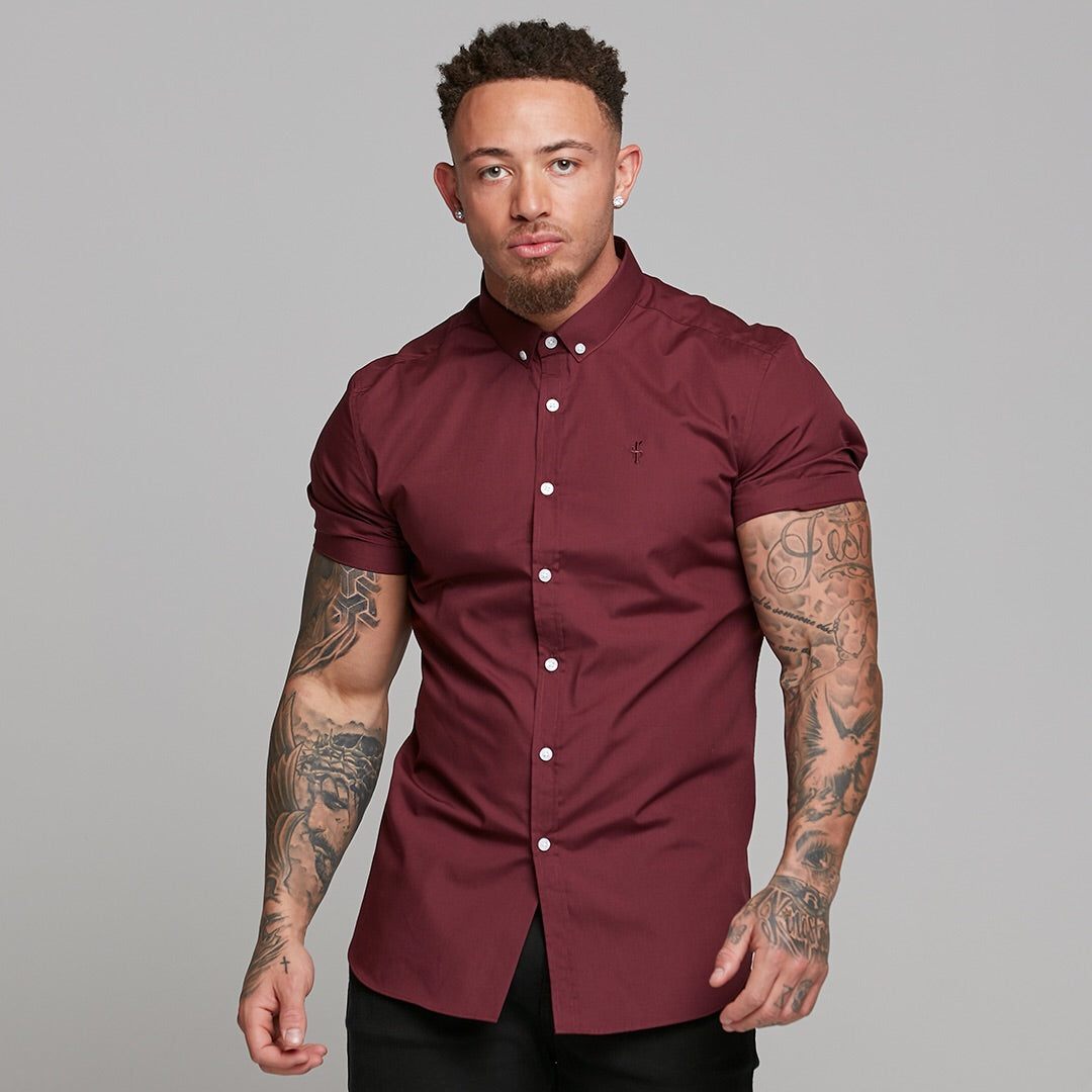 Classic Burgundy Short Sleeve - FS138 (LAST CHANCE)