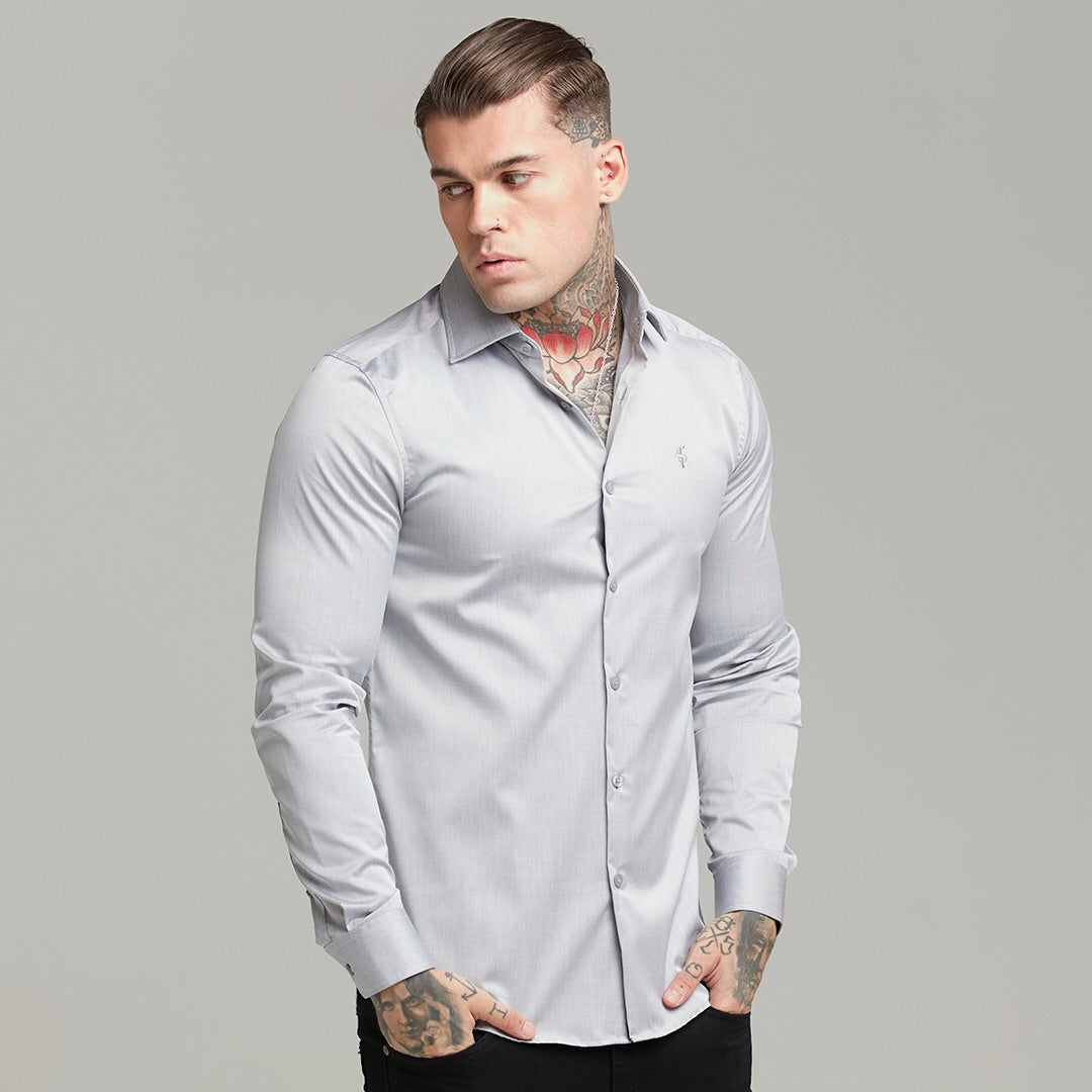 Classic Grey Cutaway Collar - FS602