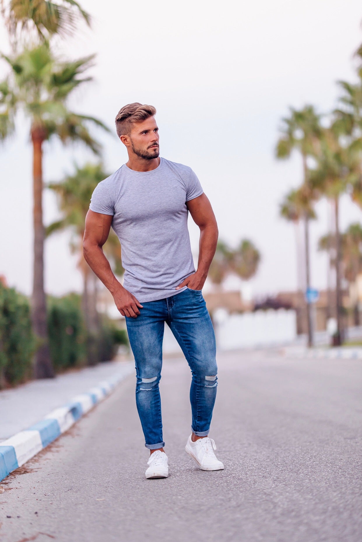 Classic Grey Crew  FSH076