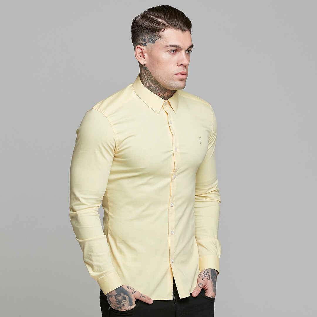 Super Slim Ultra Stretch Yellow Long Sleeve - FS475