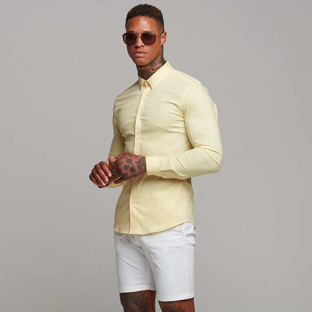 Super Slim Ultra Stretch Yellow Long Sleeve - FS475
