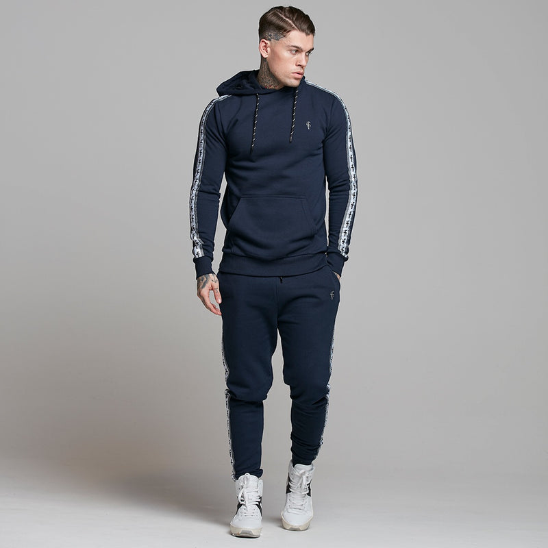 Father Sons Tapered Navy Sweat Pants - FSM006 (LAST CHANCE)