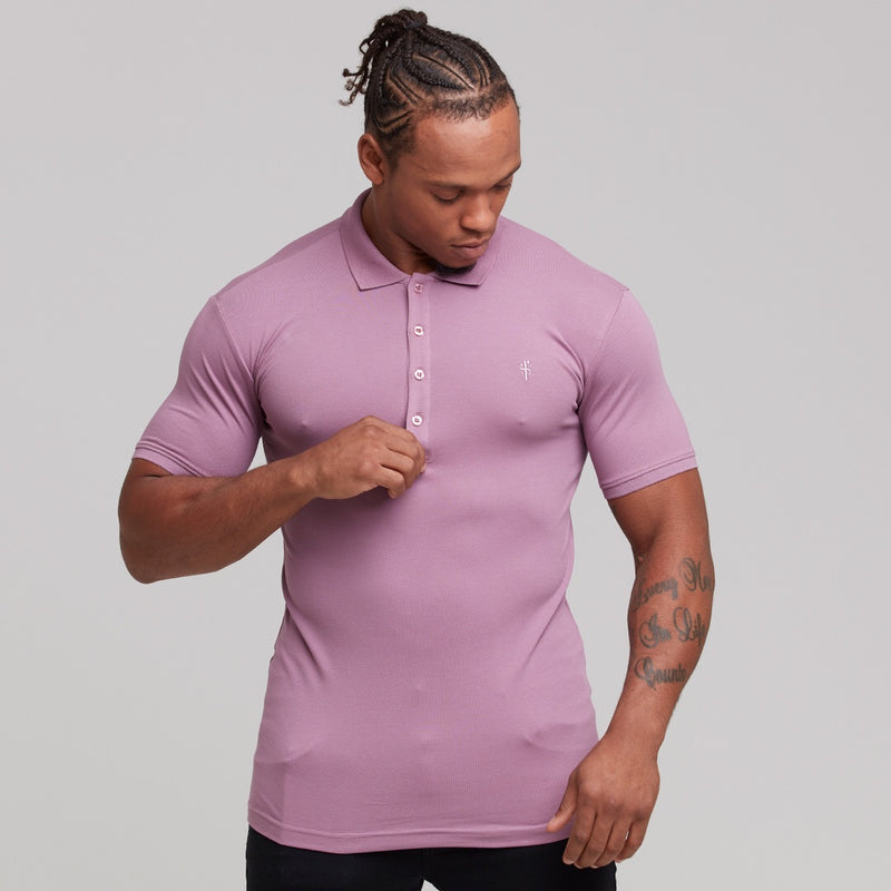 Father Sons Classic Lavender Polo Shirt - FSH270