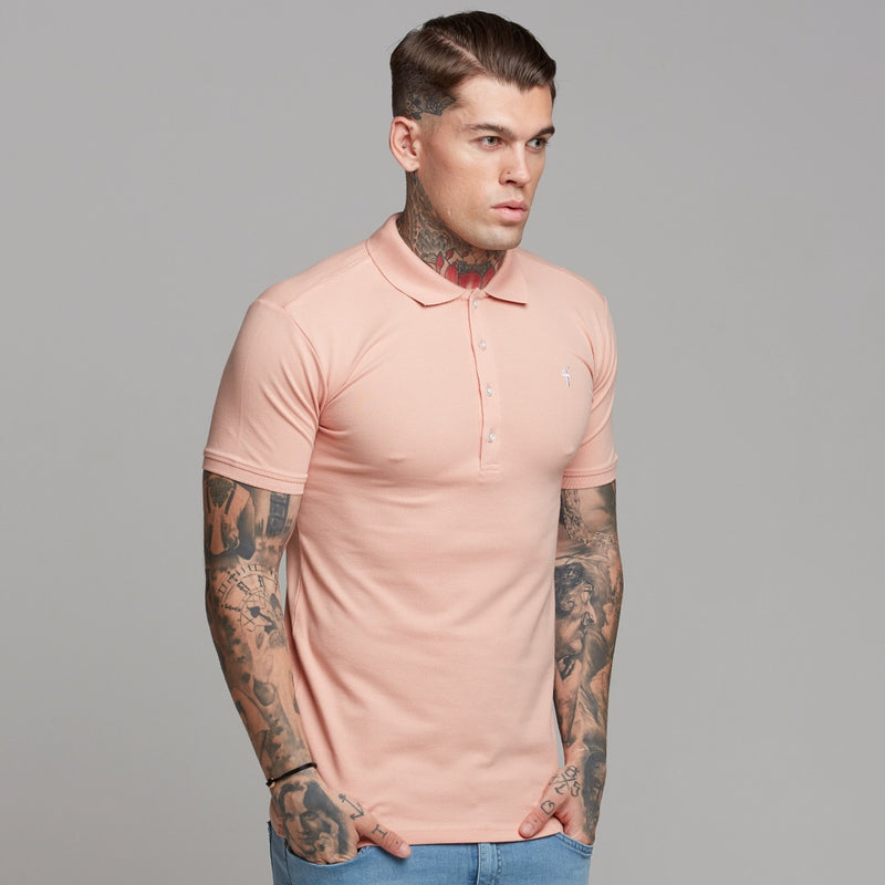 Father Sons Classic Peach Polo Shirt - FSH244