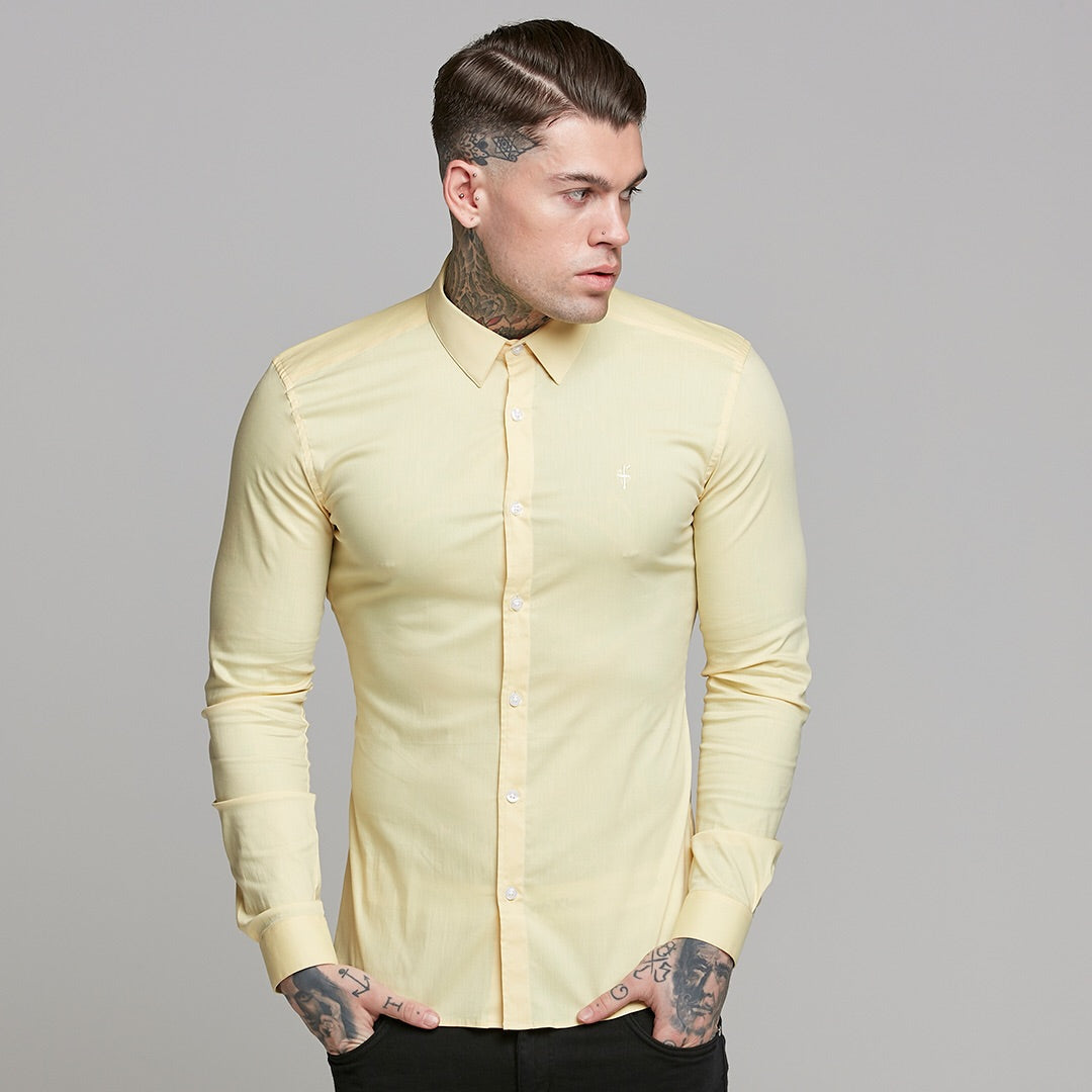 Super Slim Ultra Stretch Yellow Long Sleeve - FS475