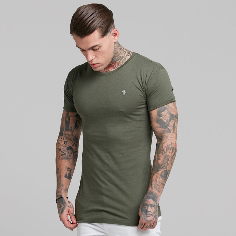 Father Sons Khaki Bamboo Crew - FSH223