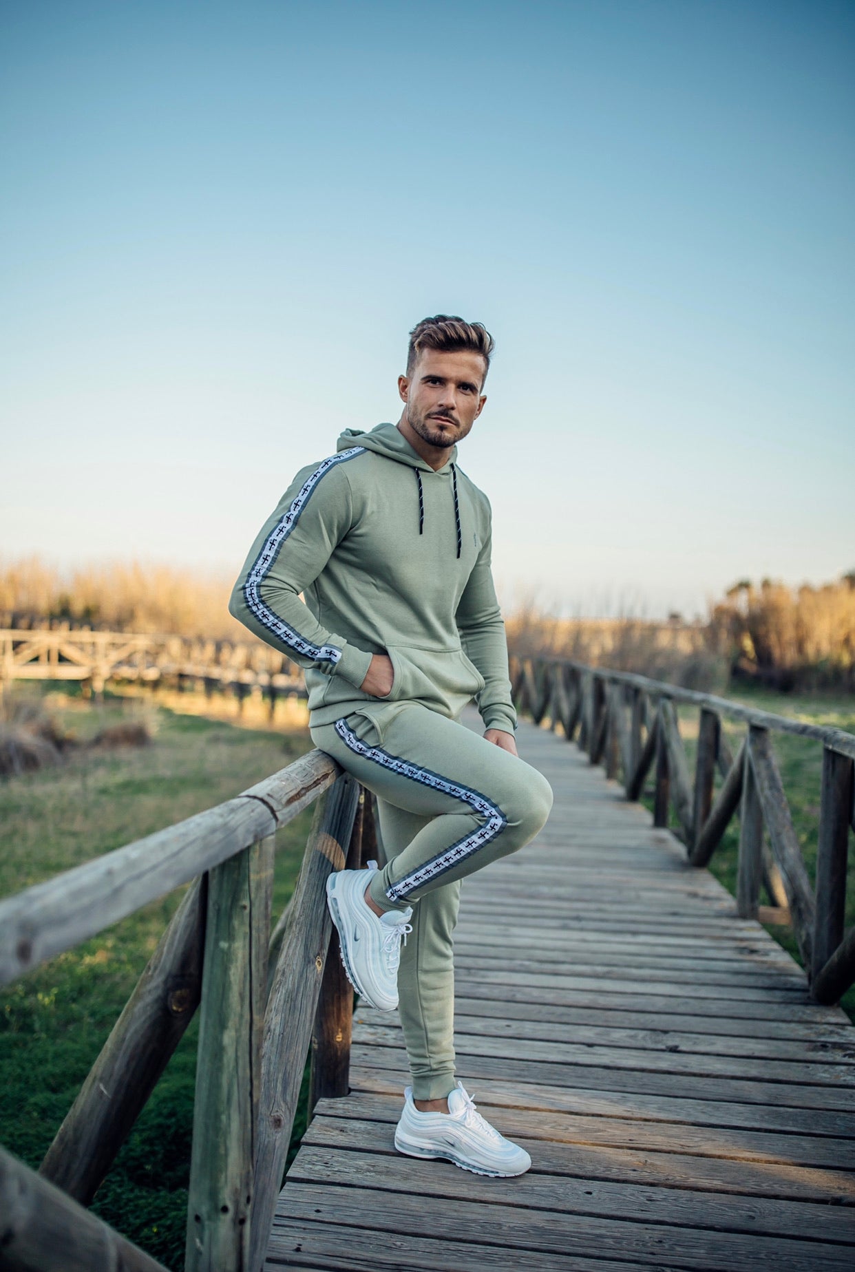 Tapered Olive Bottoms - FSM004 (LAST CHANCE)