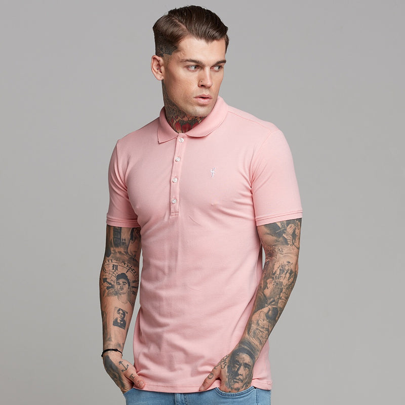 Father Sons Classic Rose Pink Polo Shirt - FSH246