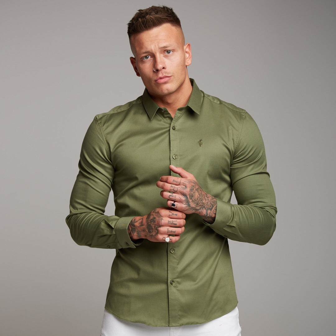 Super Slim Luxe Ultra Stretch Classic Khaki -  FS337