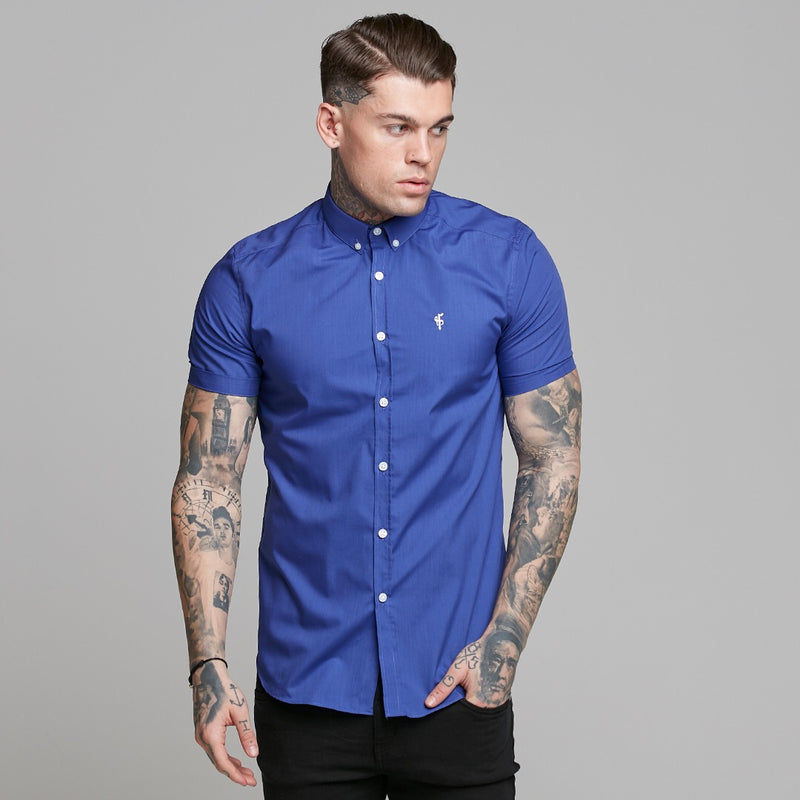 Father Sons Classic Indigo Blue Short Sleeve - FS241 (LAST CHANCE)