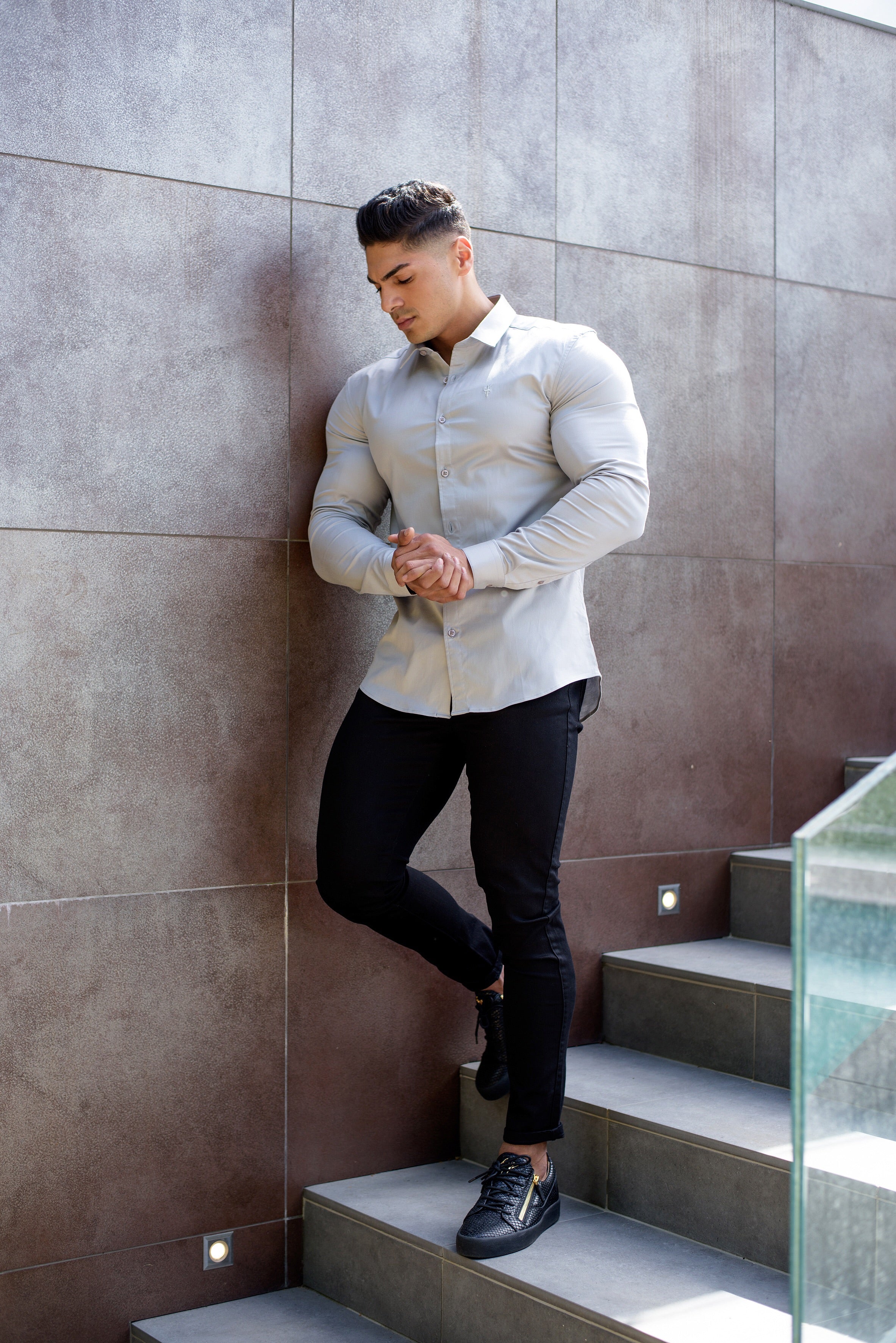 Super Slim Luxe Ultra Stretch Light Grey -  FS333