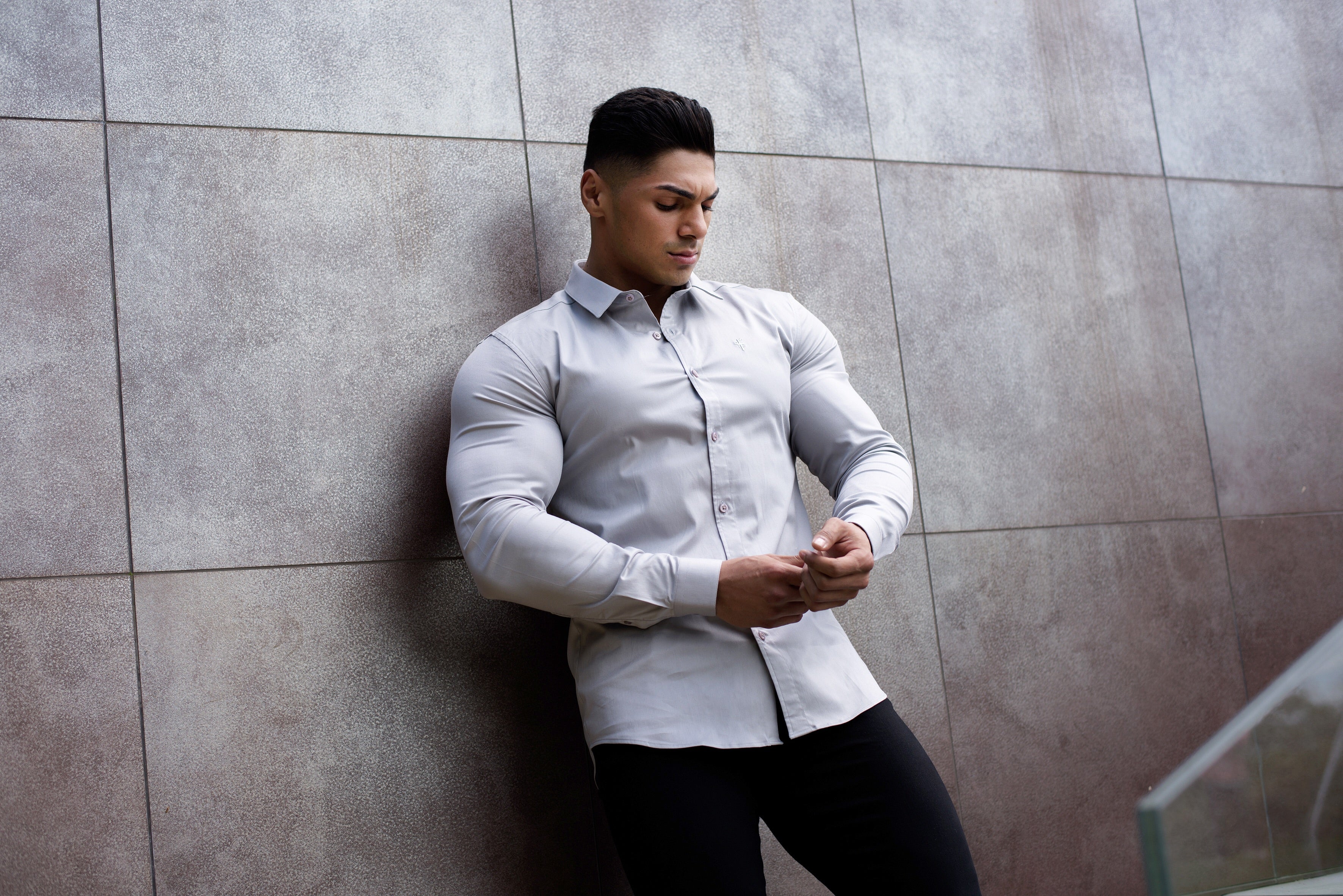 Super Slim Luxe Ultra Stretch Light Grey -  FS333